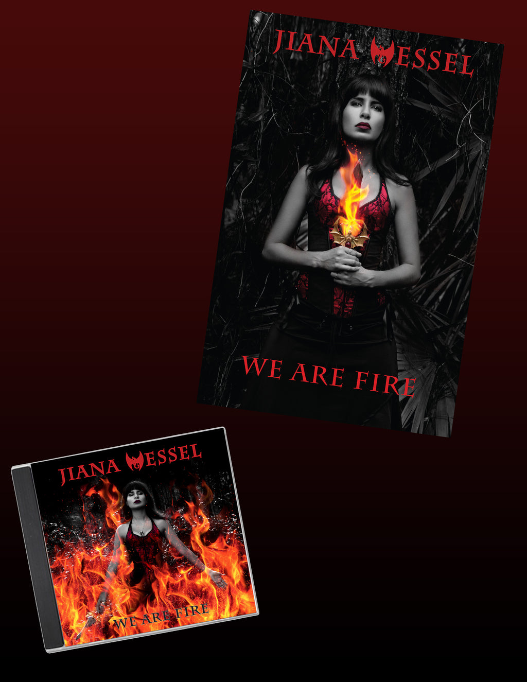 Set your world on fire! With the We Are Fire CD and 11 X 14 Poster Bundle