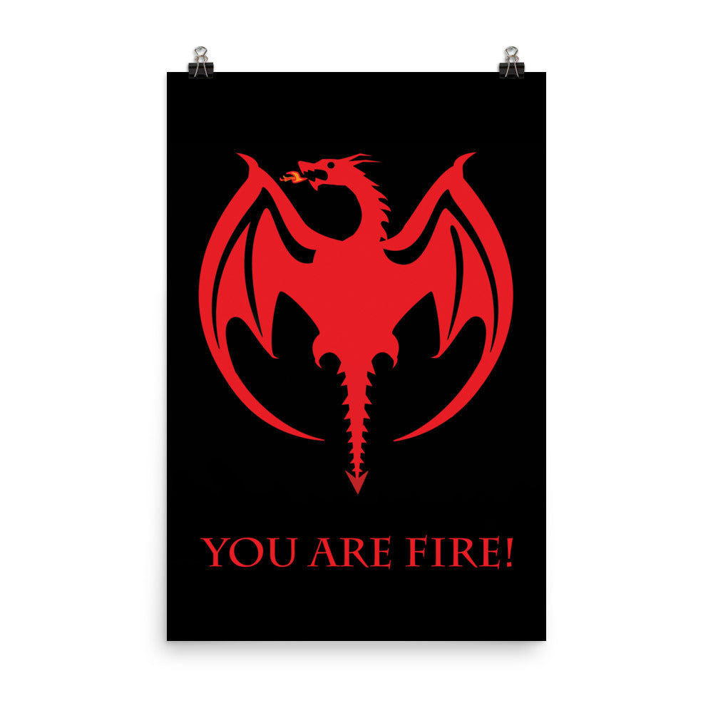 You are Fire! Poster