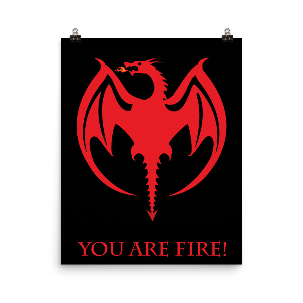You are Fire! Poster