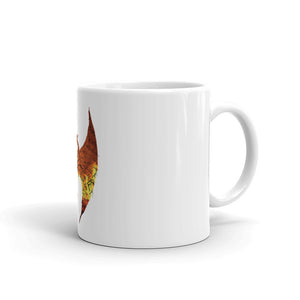 FIRE!~ White glossy mug
